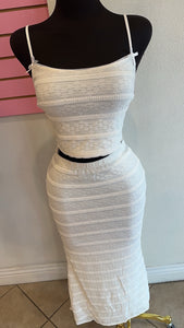 On vacay skirt set