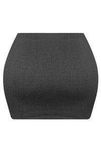 Black double layered skirt