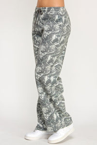 Camo sweat pants