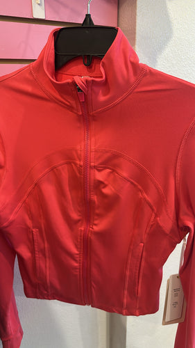 Bbl zip up jacket hot pink