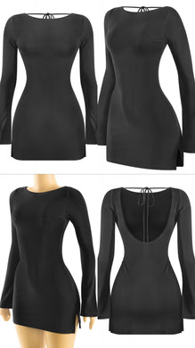 Fall dress black