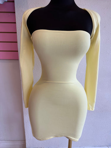 3 piece double layered dress