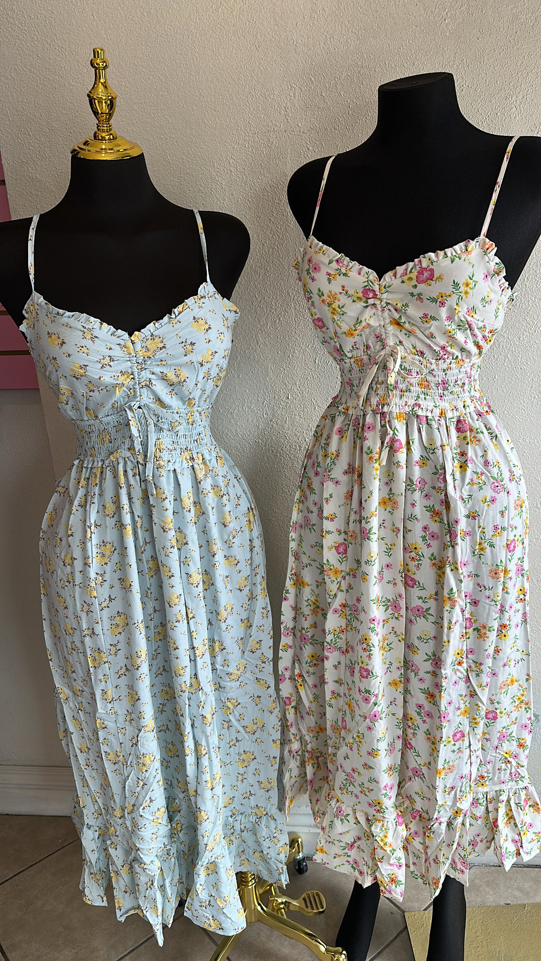 Spring maxi dress