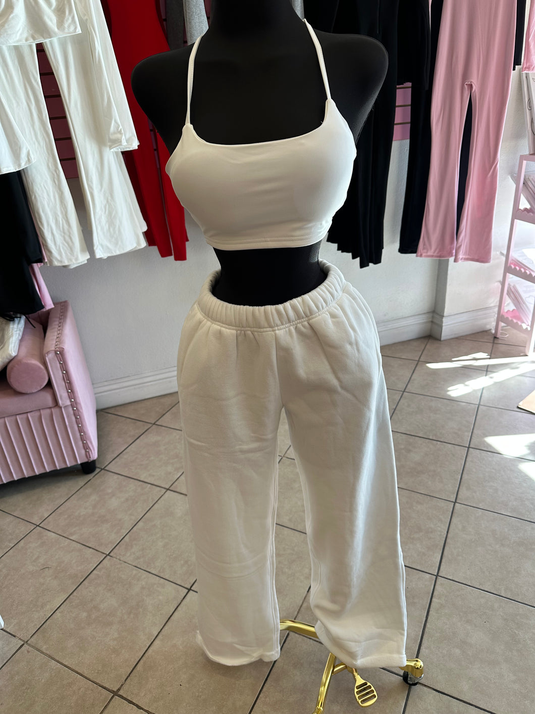 On cloud fleece thick sweats