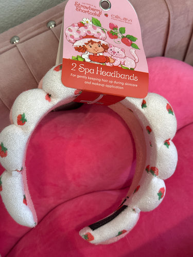 Strawberry shortcake headbands 2 pack