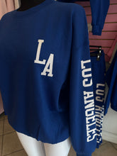LA embroidered Crewneck