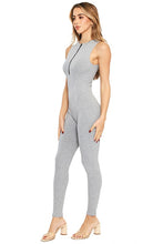 Less snatched zip up jumpsuit