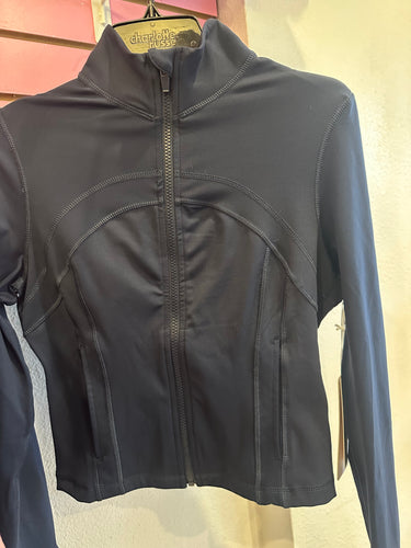 Bbl zip up jacket navy blue