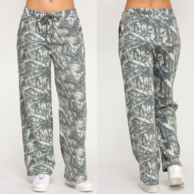Camo sweat pants