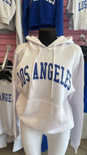 Los Angeles hoodie white
