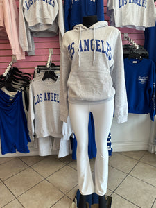 Los Angeles Hoodie light grey