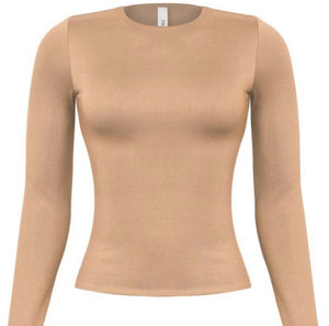 Rachel double layered long sleeve top