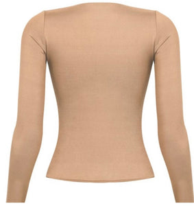 Rachel double layered long sleeve top