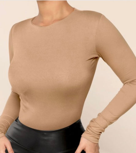 Rachel double layered long sleeve top