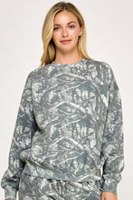 Camo crewneck