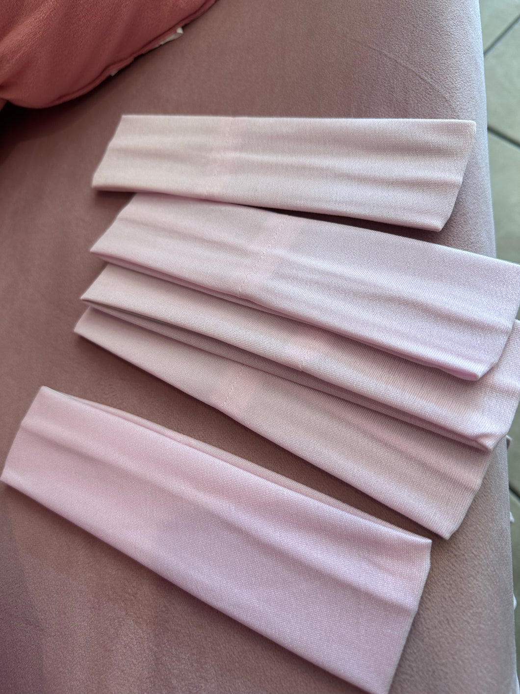 Baby pink headband